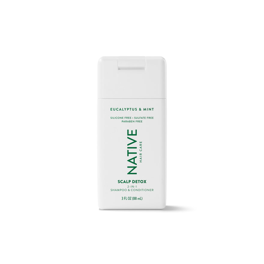 Mini Scalp Detox 2-in-1 Shampoo & Conditioner - Zesty Plaza Hair Discovery (3oz)